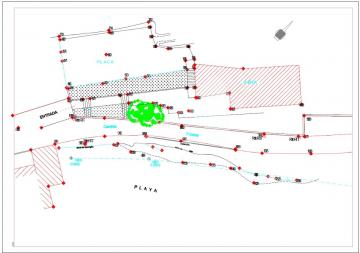 Plano topografico parcela (Zona vivienda)