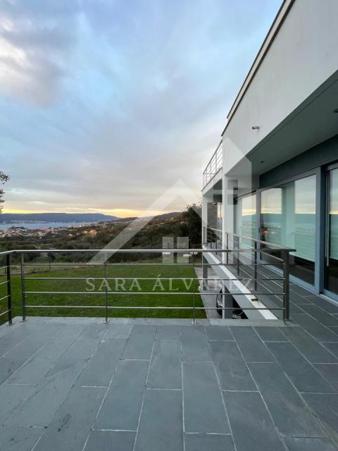 Detalle vista del porche planta alta