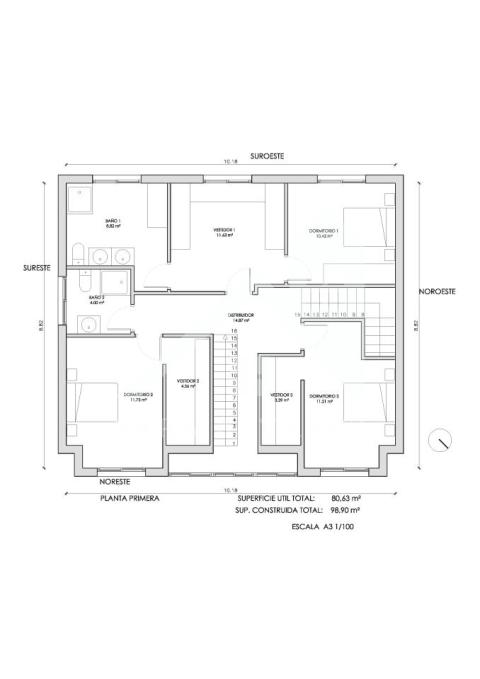 PLANO PLANTA PRIMERA