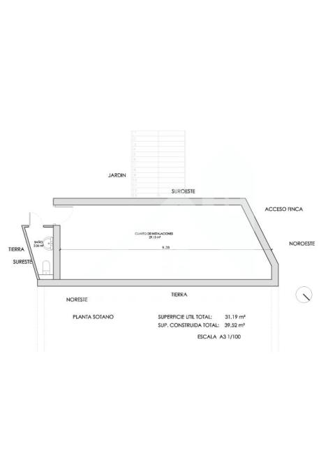 PLANO PLANTA SÓTANO