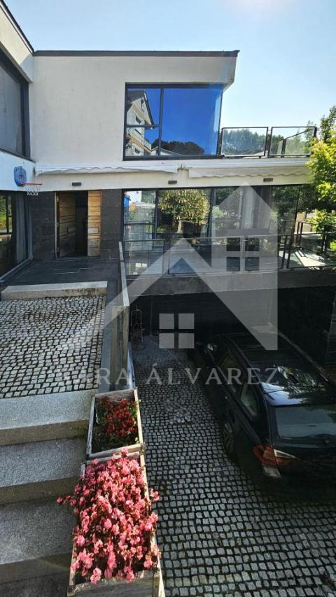 Fachada de la casa