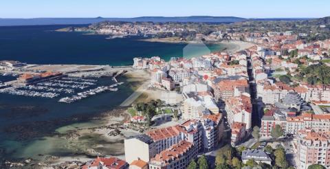 Ubicación en Sanxenxo